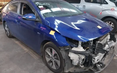 Featured car: now wrecking 2019 Hyundai Ioniq EV (electric vehicle)