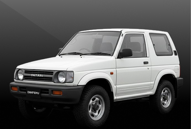 Daihatsu Feroza F300 (2 door SUV, 1988–1998)