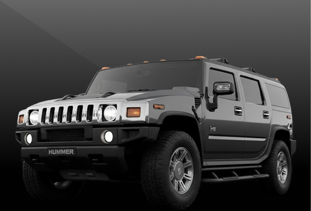 Hummer H2 (5 door SUV, 2002–2009)