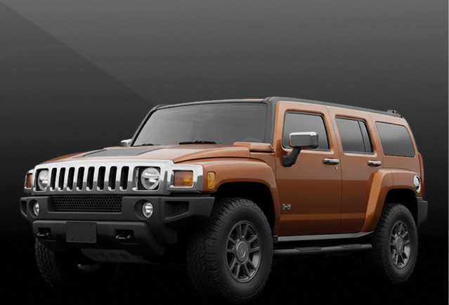 Hummer H3 (5 door SUV, 2007–2009)