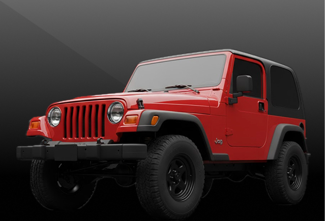 Jeep Wrangler TJ (2 door SUV, 1996–2007)