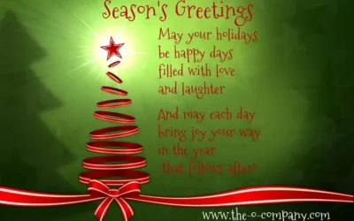 Great News ! It is almost Holiday Season.